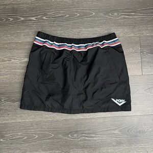 Forever 21 Pony Tennis Skirt Black Lined Pockets M 90s Sporty‎ Retrowear Chic